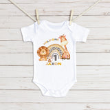 Wild one Safari themed birthday tshirt 1st birthday shirt