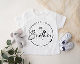 Promoted to Big Brother  Tshirt, Baby bodysuit, Big Brother Announcement Tshirt, minamalist modern design, pregnancy reveal