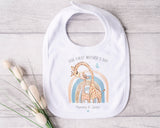 1st Mother’s day gift, first mother’s day babygrow, personalised baby bodysuit for boys, our first mother’s day, mother’s day sleepsuit,
